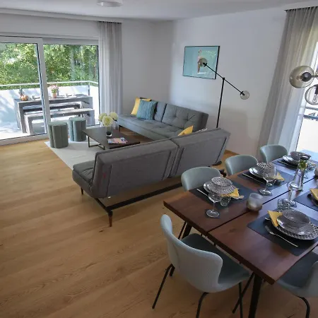 Apartment Nxt Liv I Kliniknah I 120qm Mit Balkon I Nah Zu Seen & Berge *